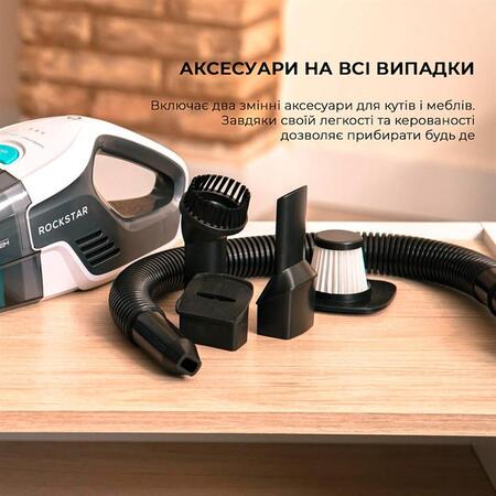Акумуляторний миючий пилосос Cecotec Conga Rockstar Hand 8,4V (CCTC-08373) Изображение