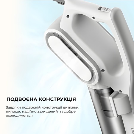 Пилосос Deerma Stick Vacuum Cleaner Cord White (DX700)_ Изображение