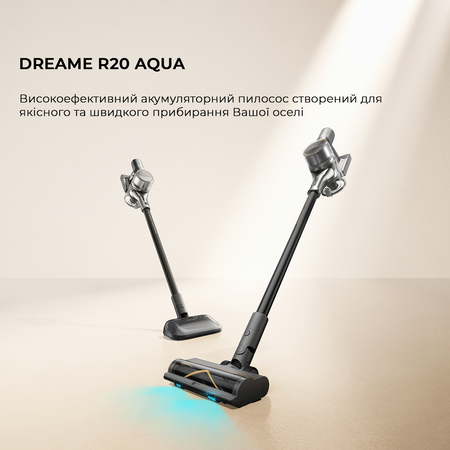 Акумуляторний миючий пилосос Dreame R20 Aqua (VTV21A) Изображение