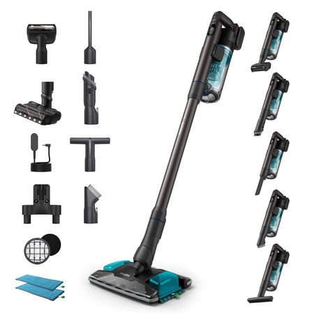 Акумуляторний миючий пилосос Philips Complete 8000 XC8157/01 Зображення