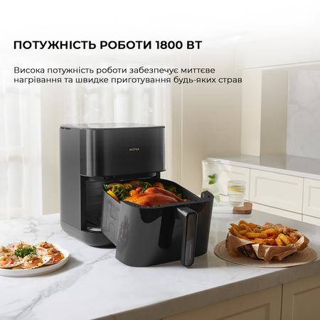 Мультипіч Mova FD10 Pro Black (VFF12A-BL) Изображение