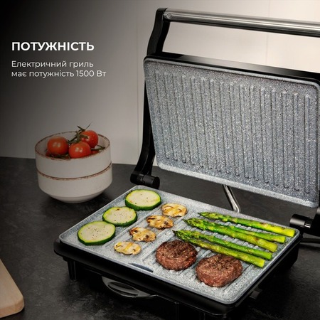 Гриль Cecotec Rock`nGrill 1500 Rapid CCTC-03065 (8435484030656) Изображение