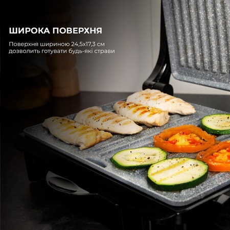 Гриль Cecotec Rock`nGrill 1500 Rapid CCTC-03065 (8435484030656) Изображение