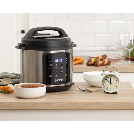Мультиварка-скороварка Gorenje GMC6SBK Зображення