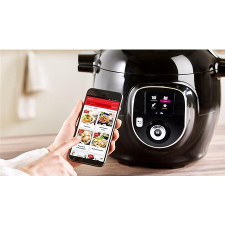 Мультиварка-скороварка Tefal Cook4me+ Connect CY855830 Зображення