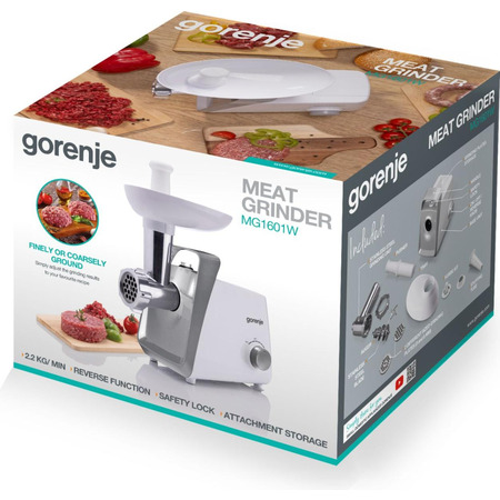 М`ясорубка Gorenje MG1601W Изображение