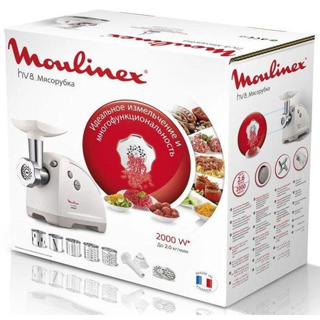 М`ясорубка Moulinex ME626T_XF2 (ME626132+XF410130) Зображення