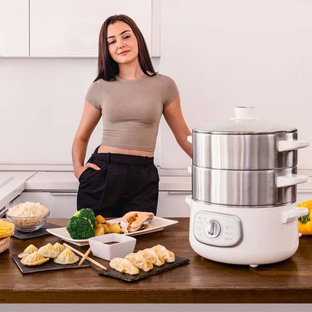 Пароварка Cecotec Vapovita SteelPot White (A01_EU01_100630) Изображение