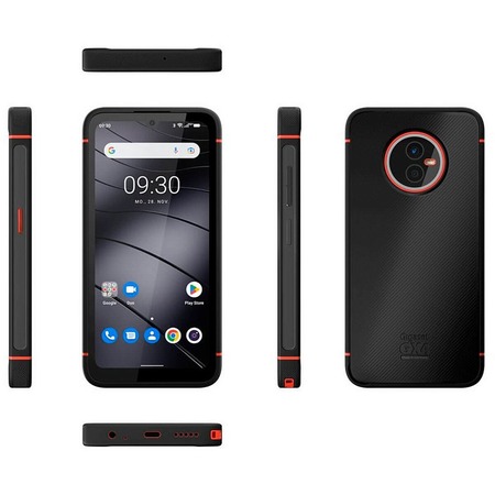 Смартфон Gigaset GX4 IM 4/64GB Dual Sim Black (S30853H1531R111) Изображение