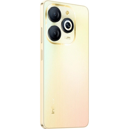 Смартфон Infinix Smart 8 X6525 2/64GB Dual Sim Shiny Gold_ Изображение