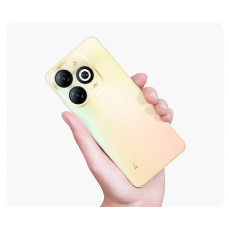 Смартфон Infinix Smart 8 X6525 2/64GB Dual Sim Shiny Gold_ Изображение