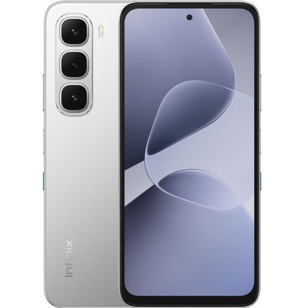 Смартфон Infinix Hot 60i X6728 4/128GB Titanium Silver Изображение