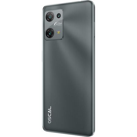 Смартфон Oscal C30 4/32GB Dual Sim Shadow Black Изображение