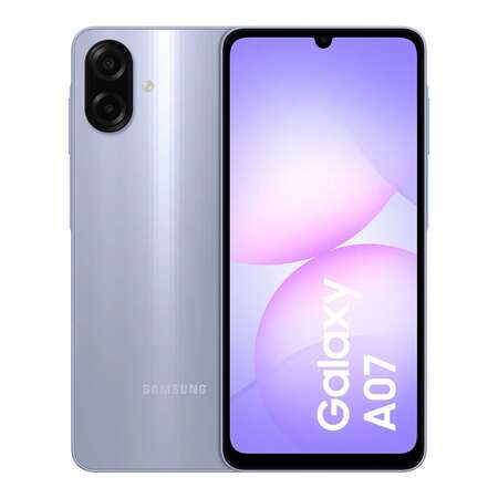 Смартфон Samsung Galaxy A07 SM-A075 4/128GB Light Violet (SM-A075FLVGSEK) Изображение