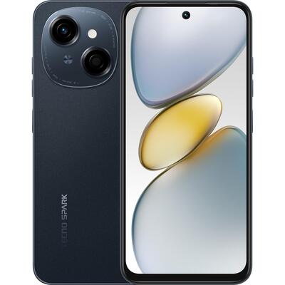 Смартфон Tecno Spark Go 1 (KL4) 4/128GB Startrail Black (4894947036163) Зображення