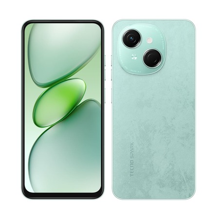 Смартфон Tecno Spark Go 1 (KL4) 3/128GB Magic Skeen Green (4894947050091) Изображение