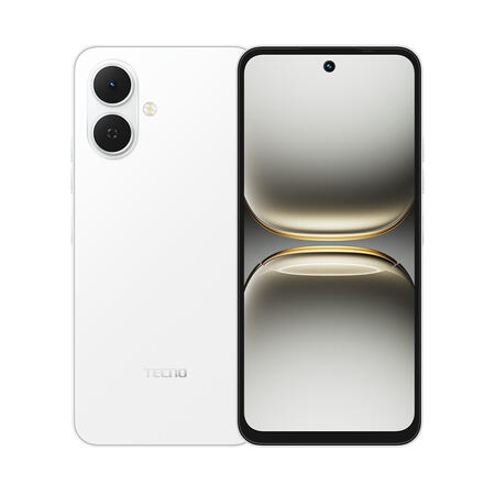 Смартфон Tecno Spark Go 2 (KM4) 3/64GB Veil White (4894947088827) Изображение