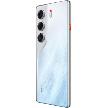 Смартфон Tecno Camon 40 (CM5) 8/128GB Glacier White (4894947069277) Изображение