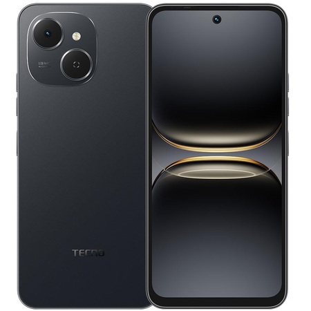 Смартфон Tecno Spark 40C (KM4k) 4/128GB Ink Black (4894947092459) Изображение