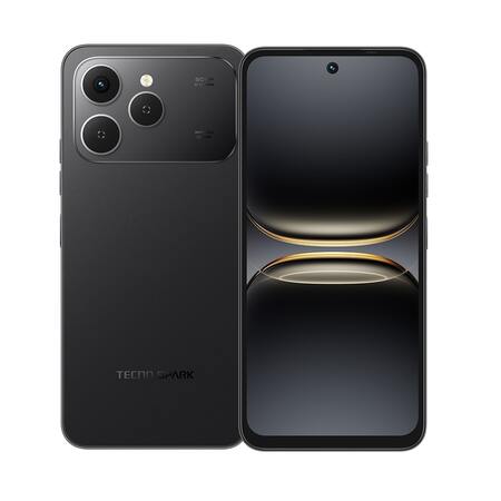 Смартфон Tecno Spark 40 (KM5n) 8/256GB Ink Black (4894947091551) Изображение