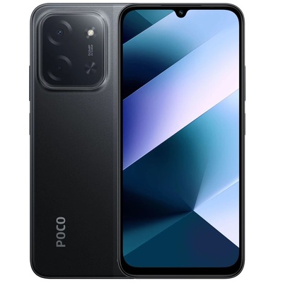 Смартфон Xiaomi Poco C85 6/128GB Black Зображення