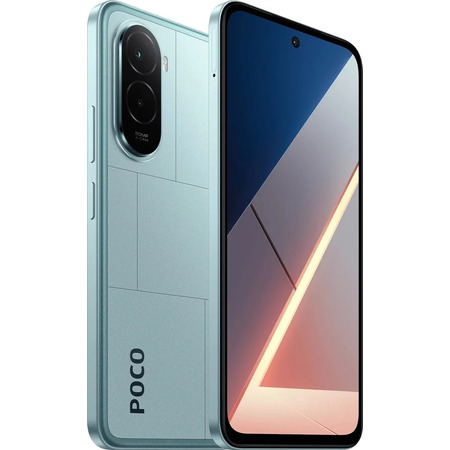 Смартфон Xiaomi Poco M7 4G 6/128GB Aqua Blue_EU Изображение