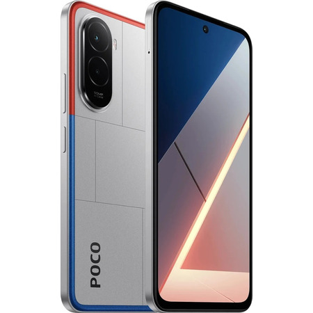 Смартфон Xiaomi Poco M7 4G 6/128GB Chrome Silver_EU Зображення