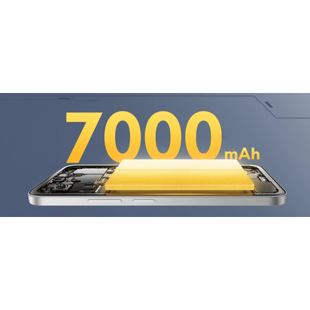 Смартфон Xiaomi Poco M7 4G 6/128GB Chrome Silver_EU Зображення