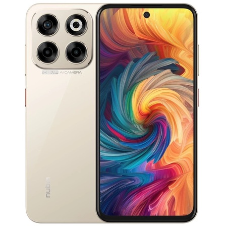 Смартфон ZTE Nubia V70 8/256GB Gold Изображение