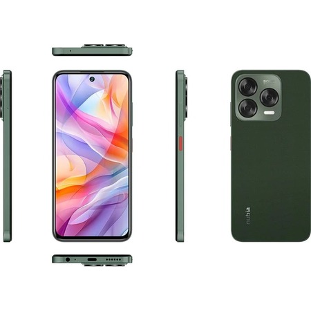 Смартфон ZTE Nubia V70 Design 8/256GB Green Изображение