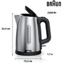 Електрочайник Braun WK 1500 BK Изображение