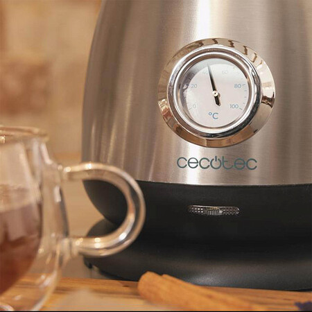 Електрочайник Cecotec ThermoSense 620 Retro Steel (CCTC-01458) Изображение