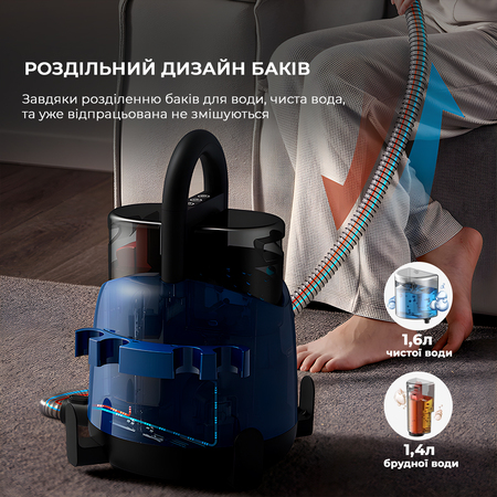 Пилосос з функцією чищення меблів Deerma Suction Vacuum Cleaner (DEM-BY200) Изображение