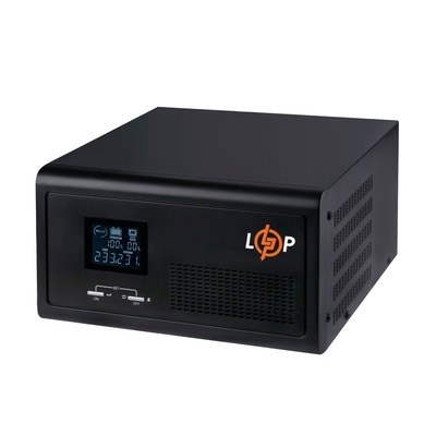 Джерело безперебійного живлення LogicPower LPE-B-PSW-430VA+ (300Вт)1-15A, з правильною синусоїдою 12V Зображення