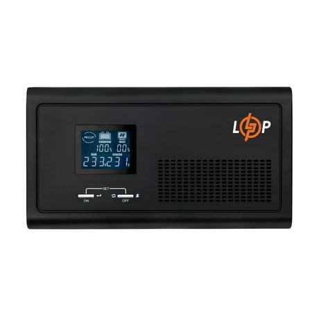 Джерело безперебійного живлення LogicPower LPE-B-PSW-430VA+ (300Вт)1-15A, з правильною синусоїдою 12V Изображение