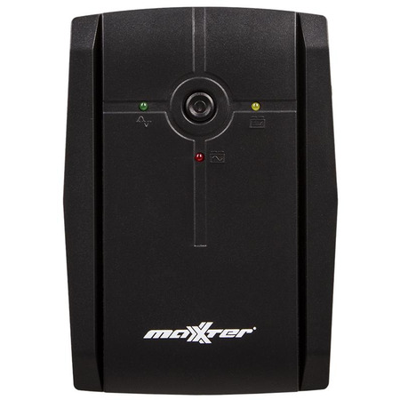 Джерело безребійного живлення Maxxter MX-UPS-B850-02 850VA, AVR, 2xShuko Зображення