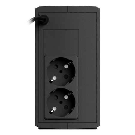 Джерело безперебійного живлення NJOY Keen 600 (UPLI-LI060KE-CG01B) Lin.int., AVR, 2 x евро, пластик Изображение