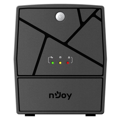 Джерело безперебійного живлення NJOY Keen 1000 (UPLI-LI100KE-CG01B) Lin.int., AVR, 4 x евро, пластик Изображение