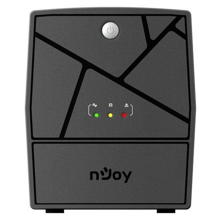 Джерело безперебійного живлення NJOY Keen 1500 (UPLI-LI150KE-CG01B) Lin.int., AVR, 4 x евро, пластик Изображение