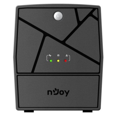 Джерело безперебійного живлення NJOY Keen 2000 (UPLI-LI200KE-CG01B) Lin.int., AVR, 4 x евро, пластик Зображення