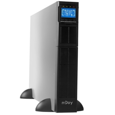 Джерело безперебійного живлення NJOY Balder 10000 (PWUP-OL10KBA-AZ01B), Online, USB, метал Зображення