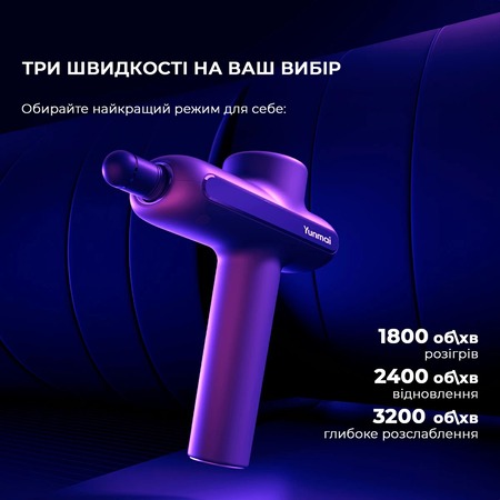 Масажер Yunmai Massage Gun Pro (YMFG-B563) Изображение