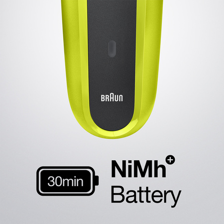 Електробритва Braun Series 3 300BT Black/Green Изображение