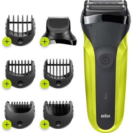 Електробритва Braun Series 3 300BT Black/Green Изображение