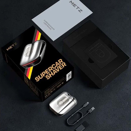 Електробритва Metz SuperCar Shaver Silver (MZCP021-SL) Изображение