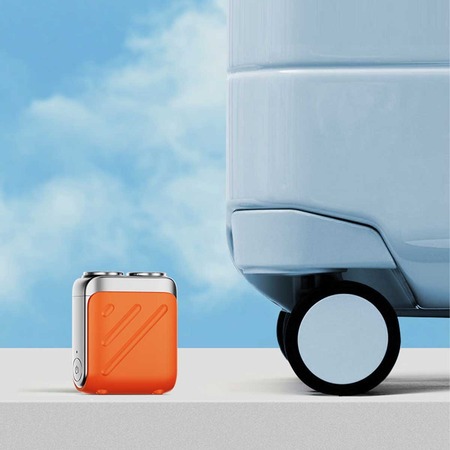 Електробритва Metz Traveller Shaver with Bag Orange (MZXZ021-OR) Изображение
