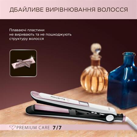 Випрямляч для волосся Rowenta SF7460F0 Premium Care Изображение