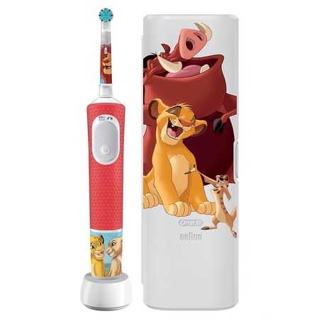 Зубна електрощітка Braun Oral-B Kids Lion King D103.413.2KX Изображение