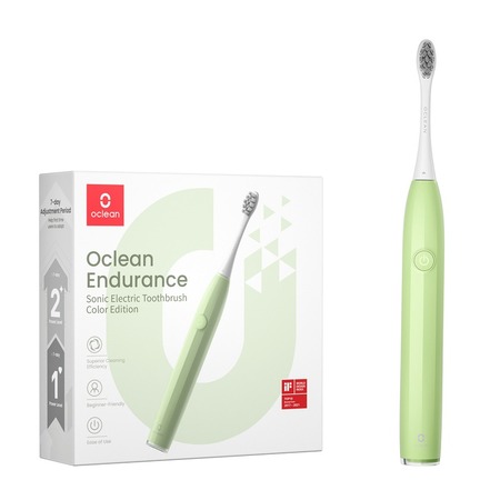 Розумна зубна електрощітка Oclean Endurance Color Edition Green (6970810552447) Изображение