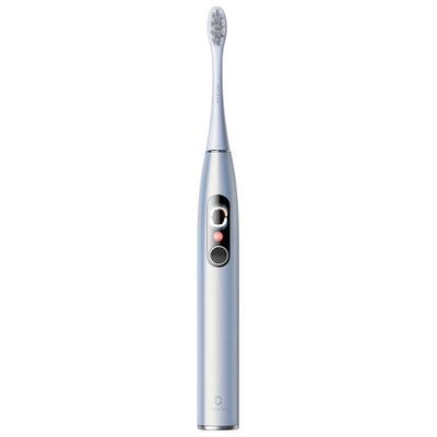 Розумна зубна електрощітка Oclean X Pro Digital Electric Toothbrush Glamour Silver (6970810552560) Зображення